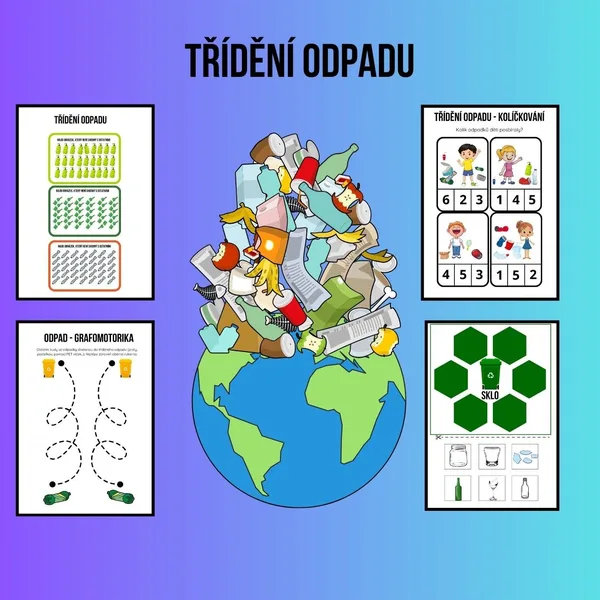 Třídění odpadu, Den Země pro MŠ 1