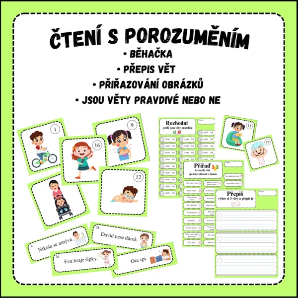Čtení s porozuměním 1