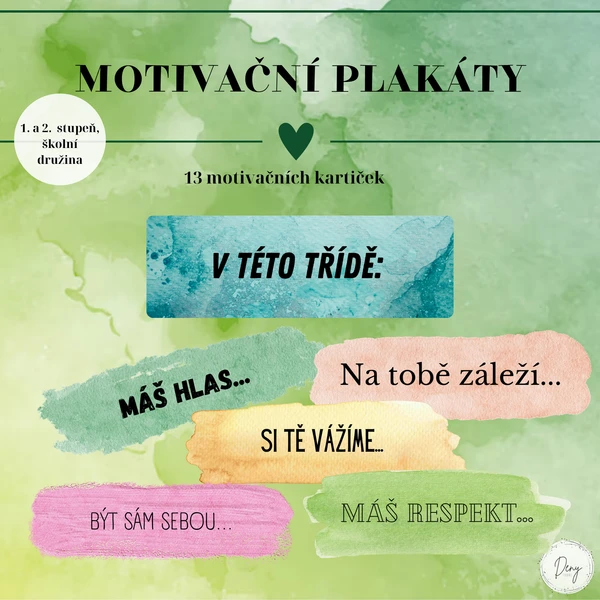 Motivační plakáty 1