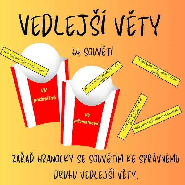 Vedlejší věty 1