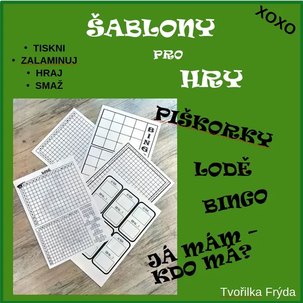 Šablony pro hry 1