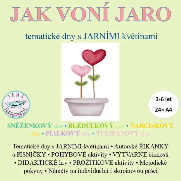 JAK VONÍ JARO – tematické dny s JARNÍMI květinami 1