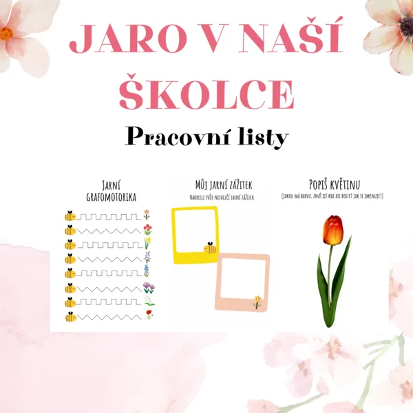Jaro v naší školce 1