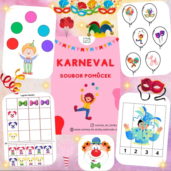 Karneval - Soubor pomůcek  1