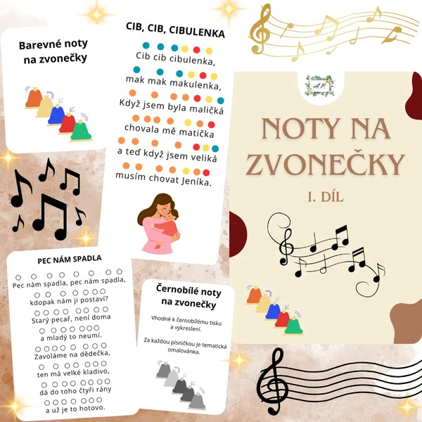 Noty na zvonečky I. díl  1