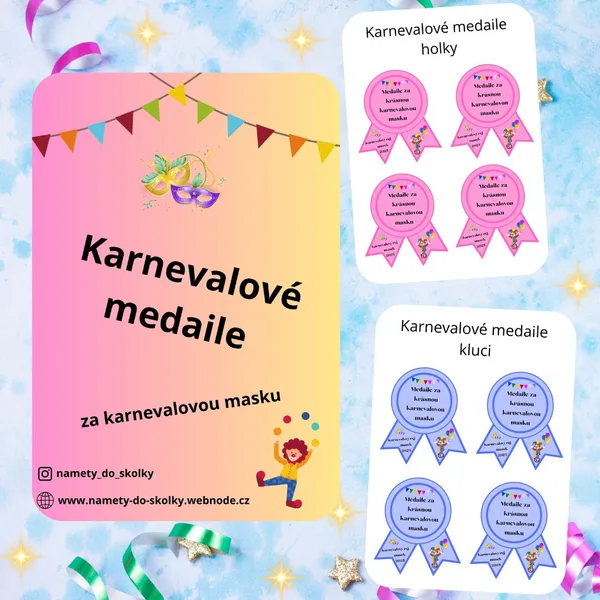 Karnevalové medaile 2025  1