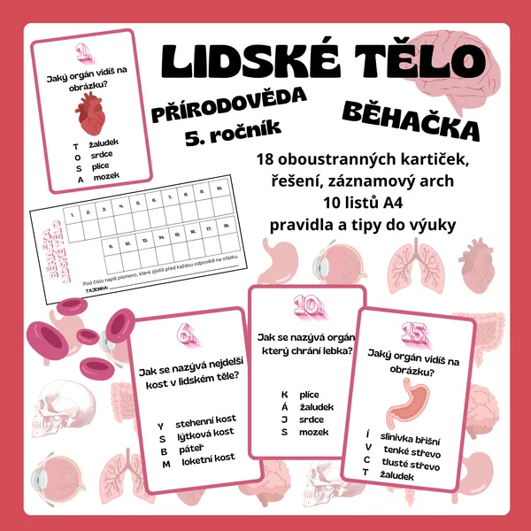 Běhačka - Lidské tělo 1