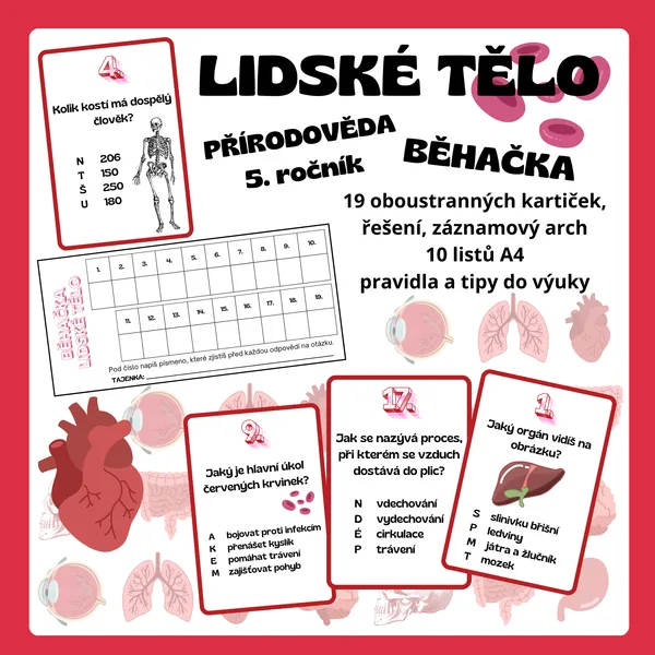 Běhačka - Lidské tělo 1