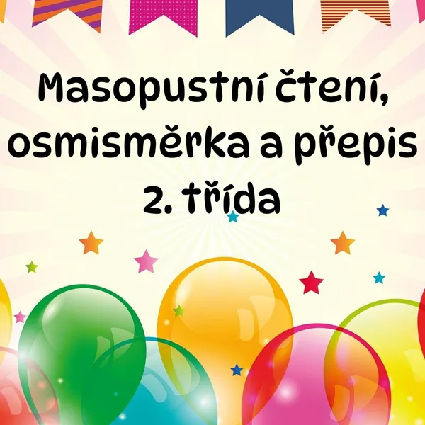 Masopustní čtení druhá třída 1