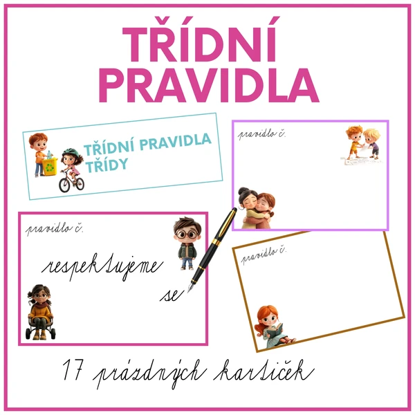 Třídní pravidla (prázdné předlohy) 1
