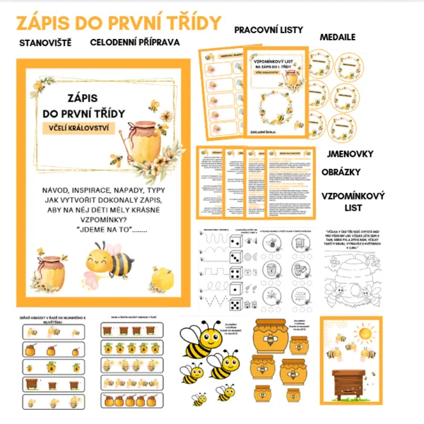 ZÁPIS DO PRVNÍ TŘÍDY: KRÁLOVSTVÍ VČEL 1