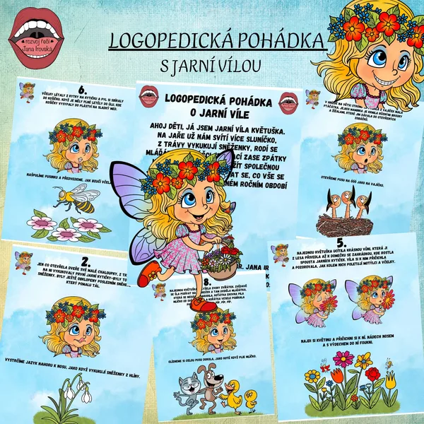 LOGOPEDICKÁ POHÁDKA S JARNÍ VÍLOU  1