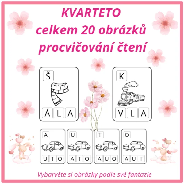 Čtecí kvarteto pro prvňáčky 1