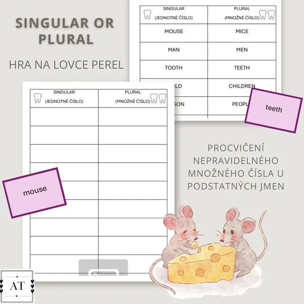 Singular or plural? - hra na lovce perel 1
