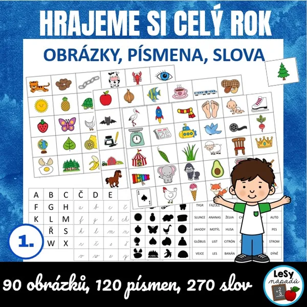 Hrajeme si celý rok - obrázky, písmena, slova 1