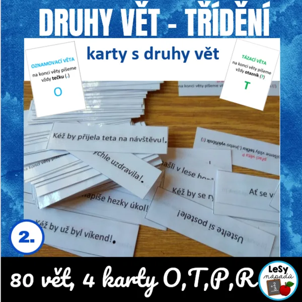 Druhy vět - třídění 1