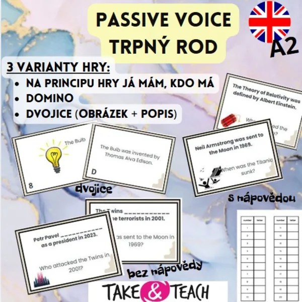 TRPNÝ ROD - PASSIVE VOICE 1