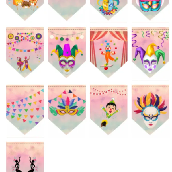 girlanda - Karneval 1
