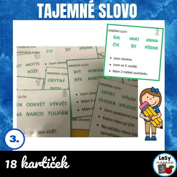 Tajemné slovo - 3. ročník 1
