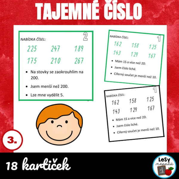 Tajemné číslo - 3. ročník 1