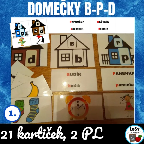 Domečky B- P - D 1