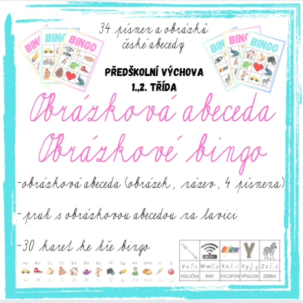 Obrázková abeceda 1