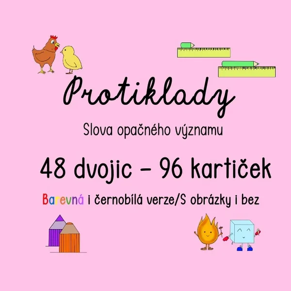 Protiklady/Antonyma 1