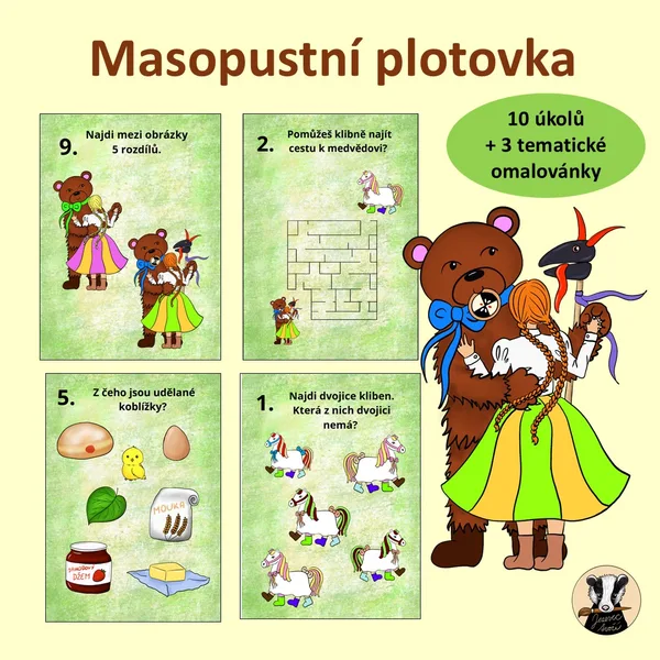 Masopustní plotovka  1