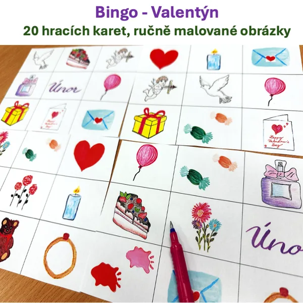 Bingo - Valentýn 1