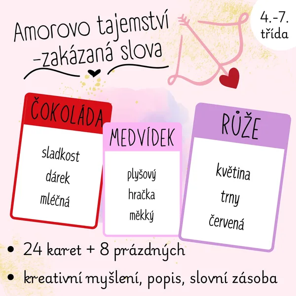 Amorovo tajemství se zakázanými slovy 1