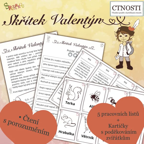 Skřítek Valentýn S Rozárkou 1