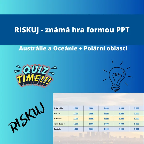 Riskuj - Austrálie a Oceánie, Polární oblasti 1