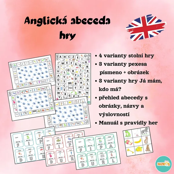 Anglická abeceda - hry 1