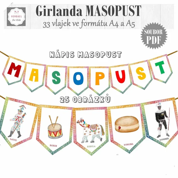 GIRLANDA MASOPUST 1