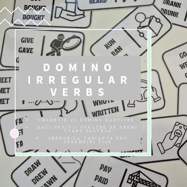 Irregular verbs - domino 1