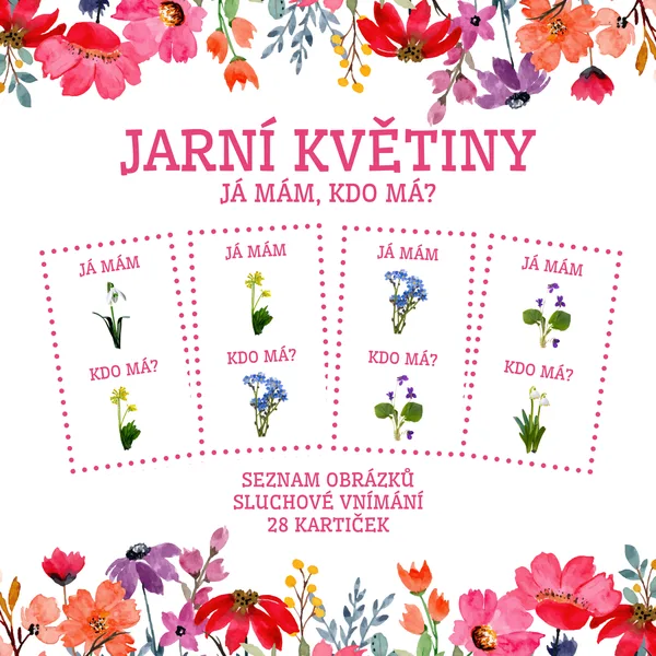 JARNÍ KVĚTINY - "Já mám, kdo má?" 1
