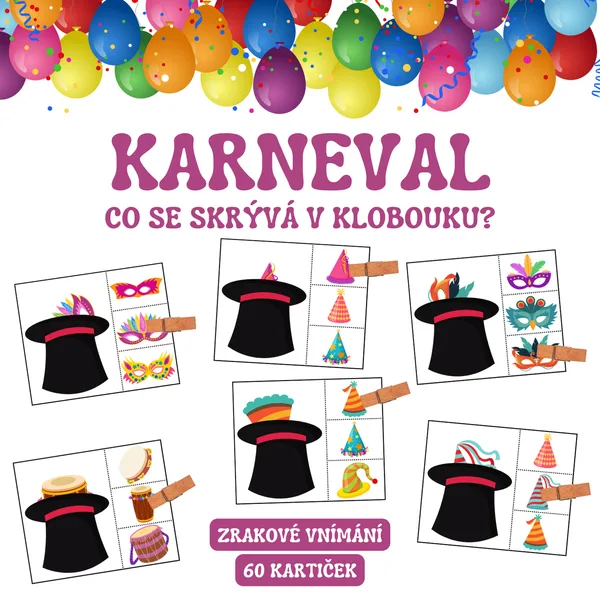 KARNEVAL - Co se skrývá v klobouku? 1