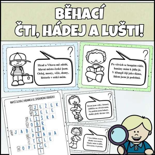 Běhací čti, hádej a lušti! 1