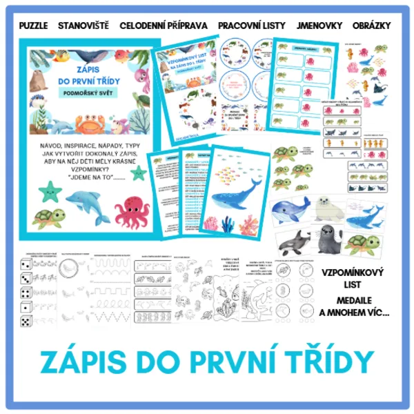 Zápis do první třídy: Podmořský svět 1
