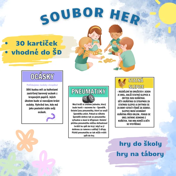 SOUBOR HER - 30 kartiček 1