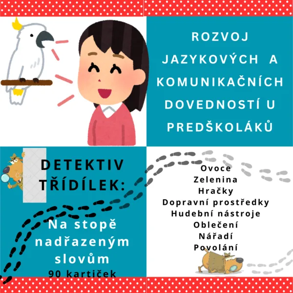 Detektiv Třídílek: Na stopě nadřazeným slovům  1