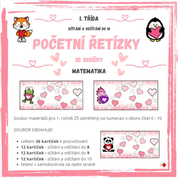 Početní řetízky do 10 1