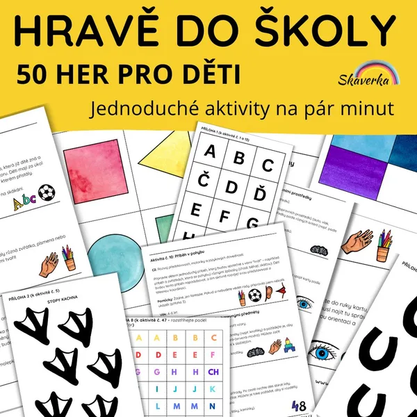HRAVĚ DO ŠKOLY - 50 her pro děti 1