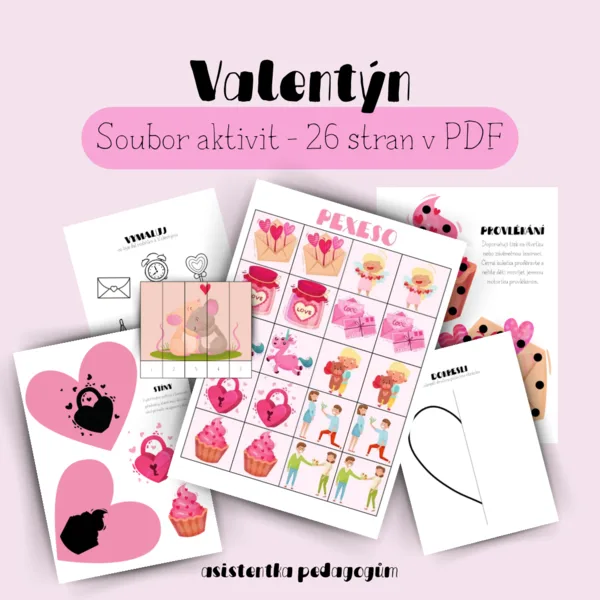 Valentýn - soubor aktivit 1