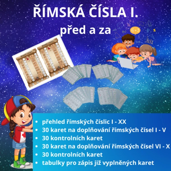 ŘÍMSKÁ ČÍSLA I 1