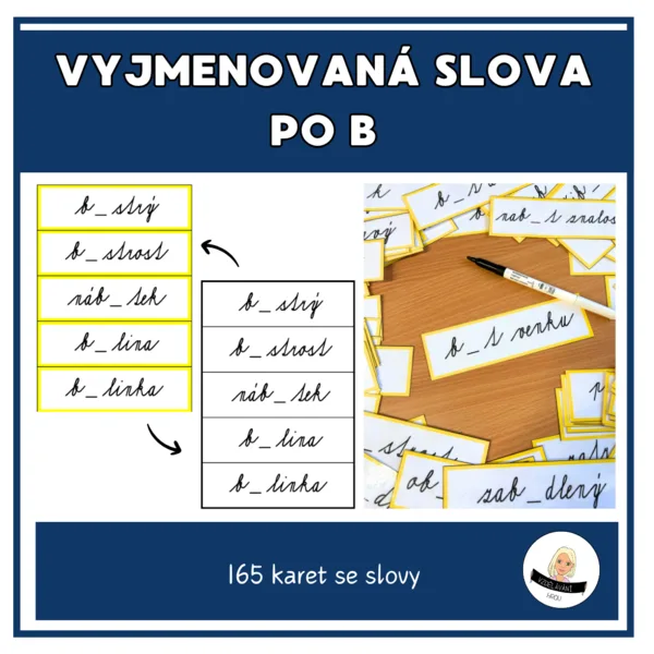 Vyjmenovaná slova po B 1