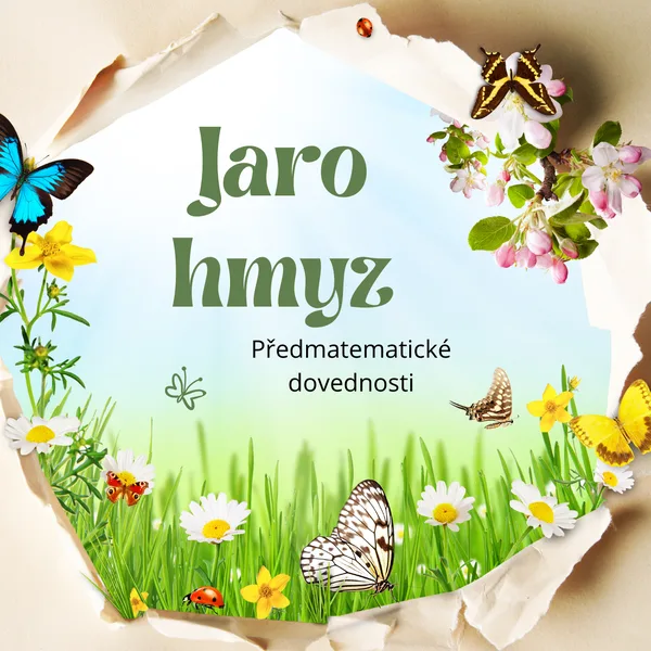 Jaro hmyz - předmatematické dovednosti 1