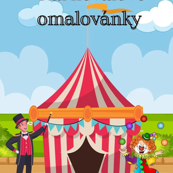 🎈KARNEVAL- omalovánky 🎈 1