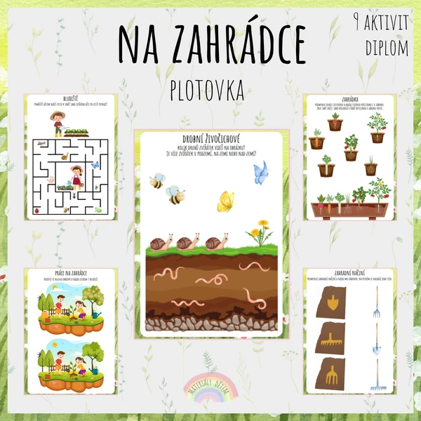 🌳Na zahrádce, plotovka🌳 1