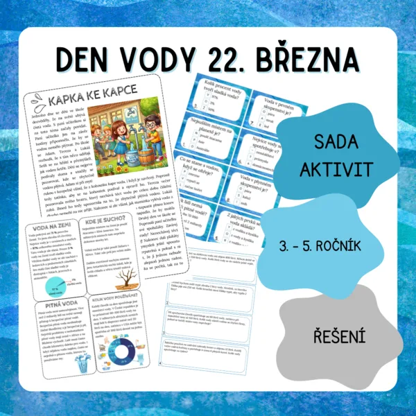 DEN VODY - sada aktivit 1